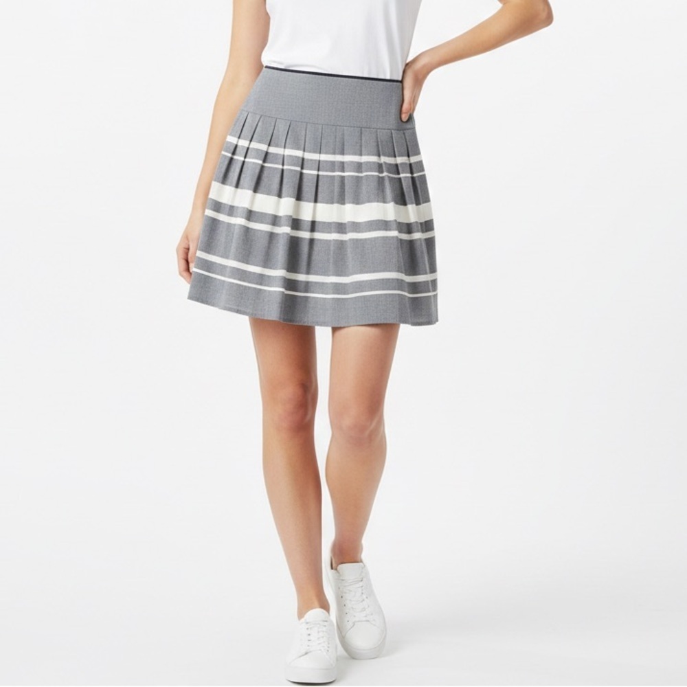 NEW 𝅺Ann Taylor A-Line skirt gray size 4